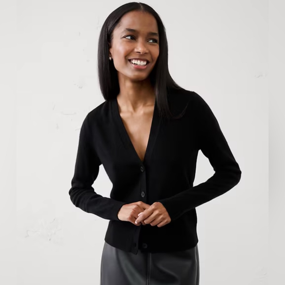 Banana Republic Women's Black Cardigan